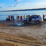 Criança morre afogada em praia do rio Araguaia onde família acampava, dizem Bombeiros