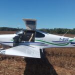 Avião roubado de prefeito no Maranhão é encontrado abandonado em lavoura no Tocantins