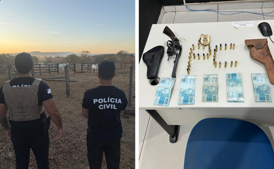 Operação Boi Valente: Polícia Civil prende homem por posse ilegal de arma em Porto Nacional
