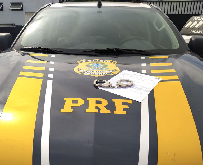 PRF prende cinco homens com mandados de prisão em aberto durante o fim de semana no Tocantins