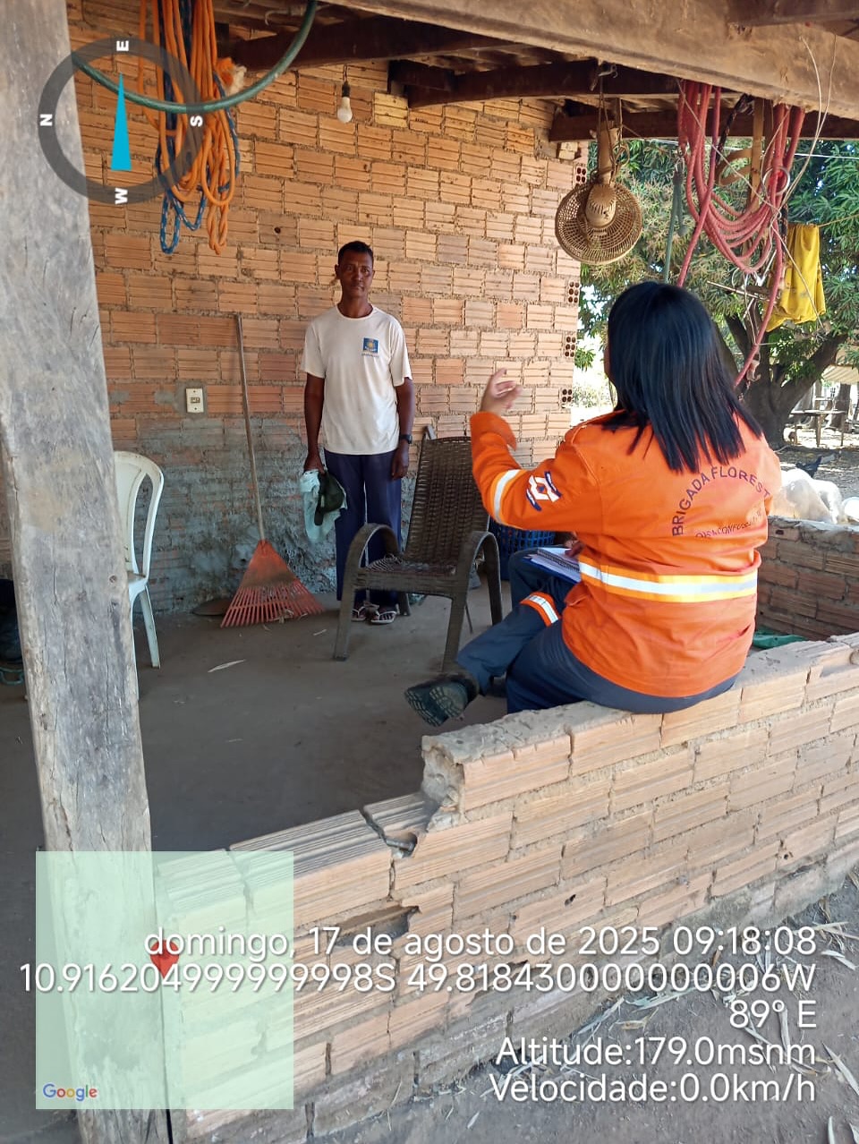 Brigada Florestal intensifica cadastro de produtores e reforça ações educativas contra incêndios em Lagoa da Confusão