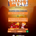 Jovens artistas de Paraíso sobem ao palco do Teatro Cora Coralina em mais uma edição do projeto Cultura em Cena