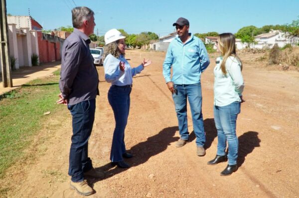 Gurupi acelera obras de infraestrutura e prefeita Josi Nunes acompanha frentes de trabalho