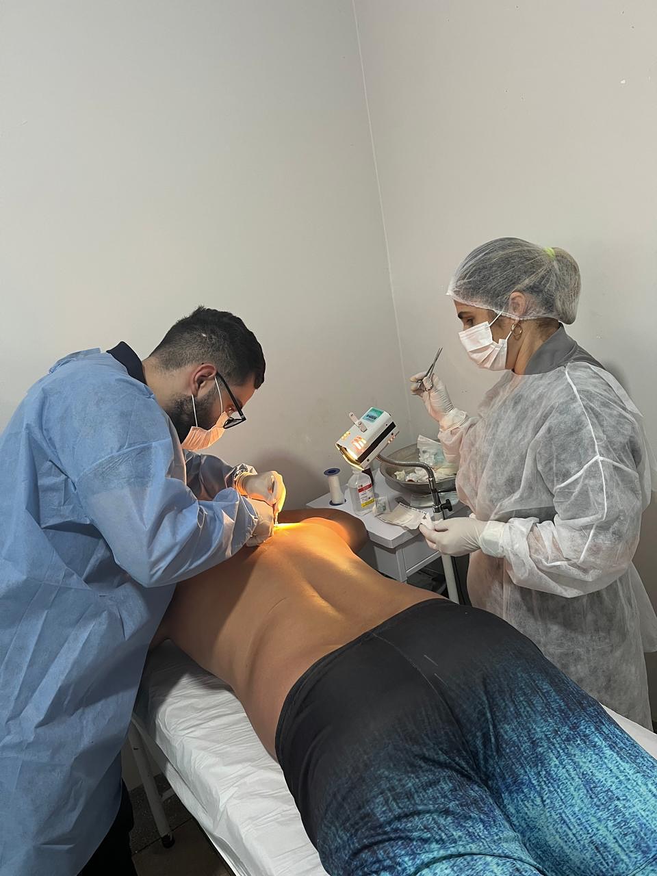 Pequenas cirurgias ambulatoriais são realizadas com sucesso em Lagoa da Confusão