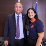 Vice-presidente do Senado, Eduardo Gomes recebe Jovem Senadora do Tocantins e incentiva protagonismo da juventude