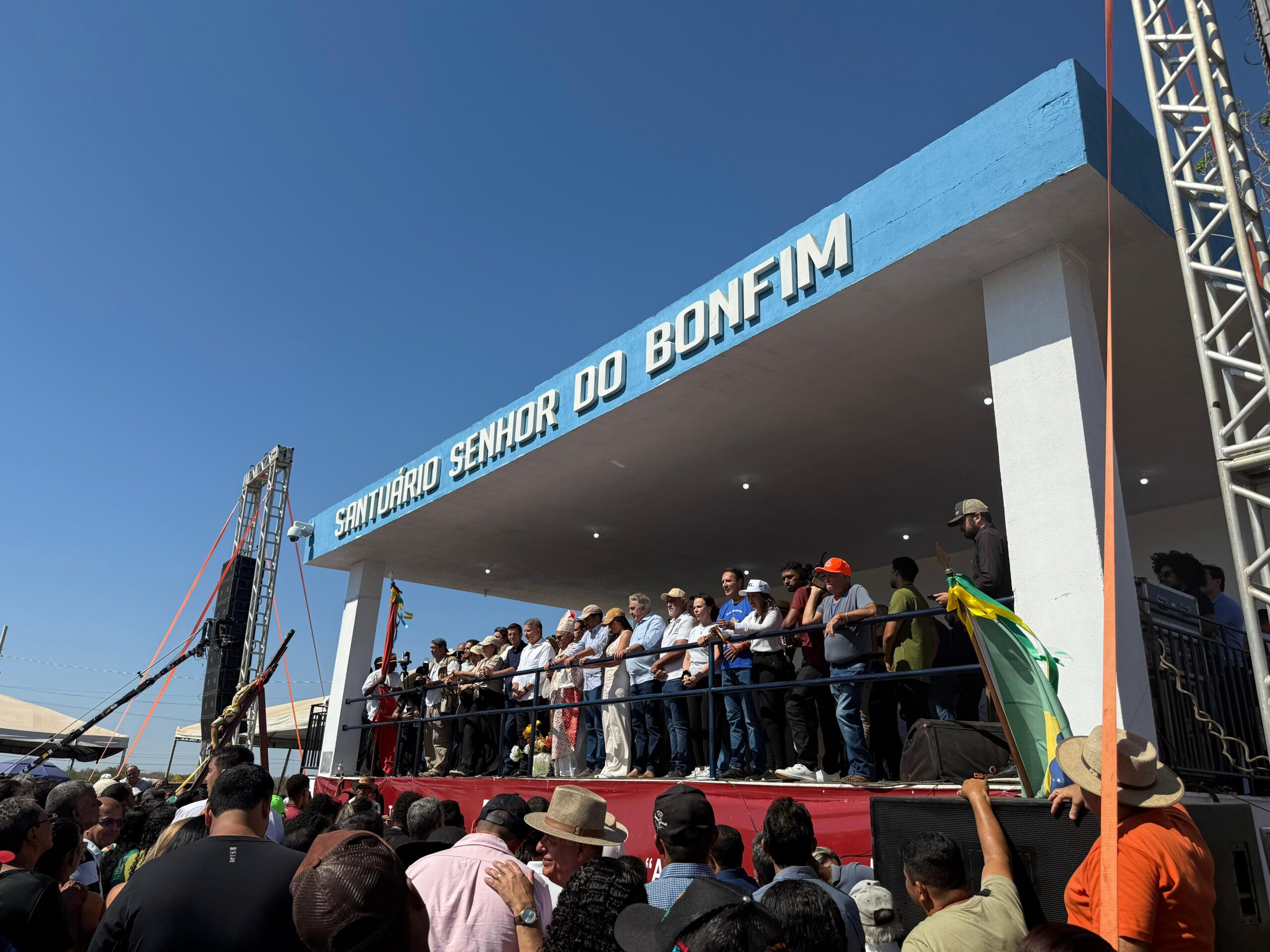 Deputado Eduardo Fortes reforça tradição e fé ao lado de autoridades na Romaria do Bonfim