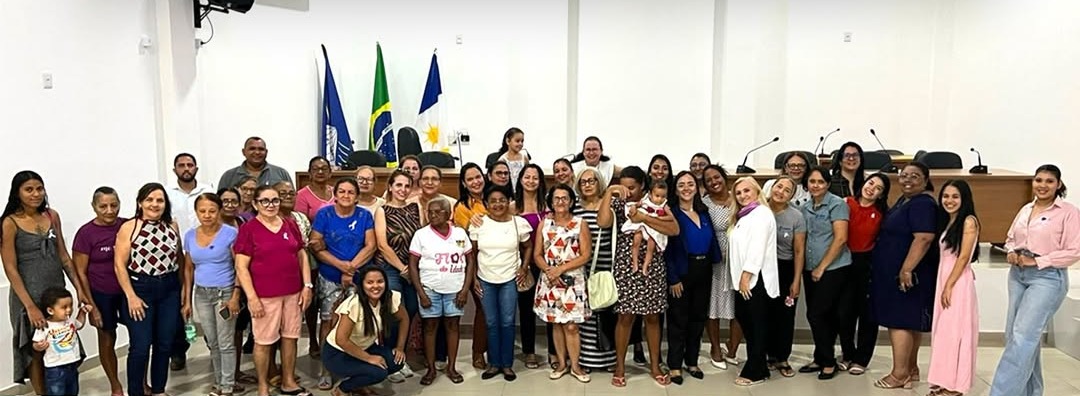 Cristalândia promove palestra sobre combate à violência contra a mulher no Agosto Lilás