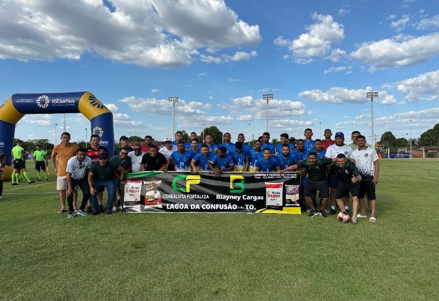 Presidente da Câmara, Luiz Edvaldo (Di), prestigia final e celebra título histórico do Lagoa EC no Copão Vale do Araguaia