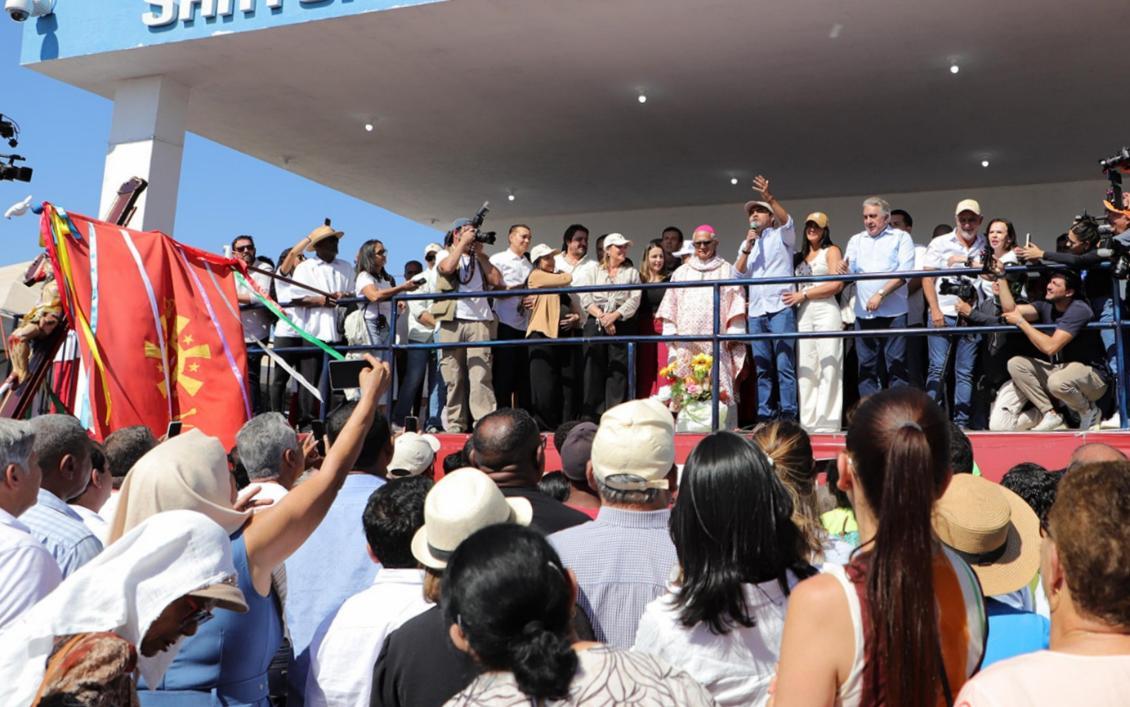 Presidente da Aleto, Amélio Cayres, prestigia missa campal em celebração ao Senhor do Bonfim