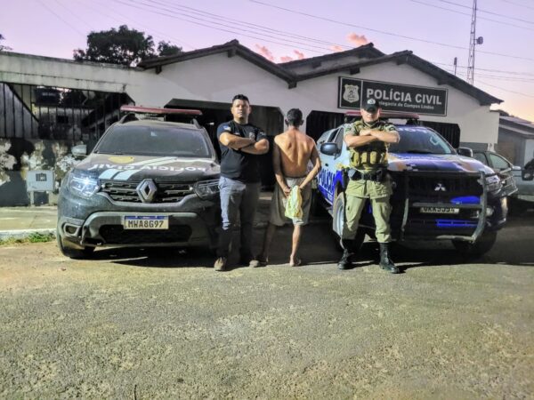 Homem é preso em Campos Lindos por agredir ex-esposa e descumprir medida protetiva