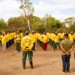 Brigada Indígena Karajá recebe capacitação e novos equipamentos para combate a incêndios na Ilha do Bananal