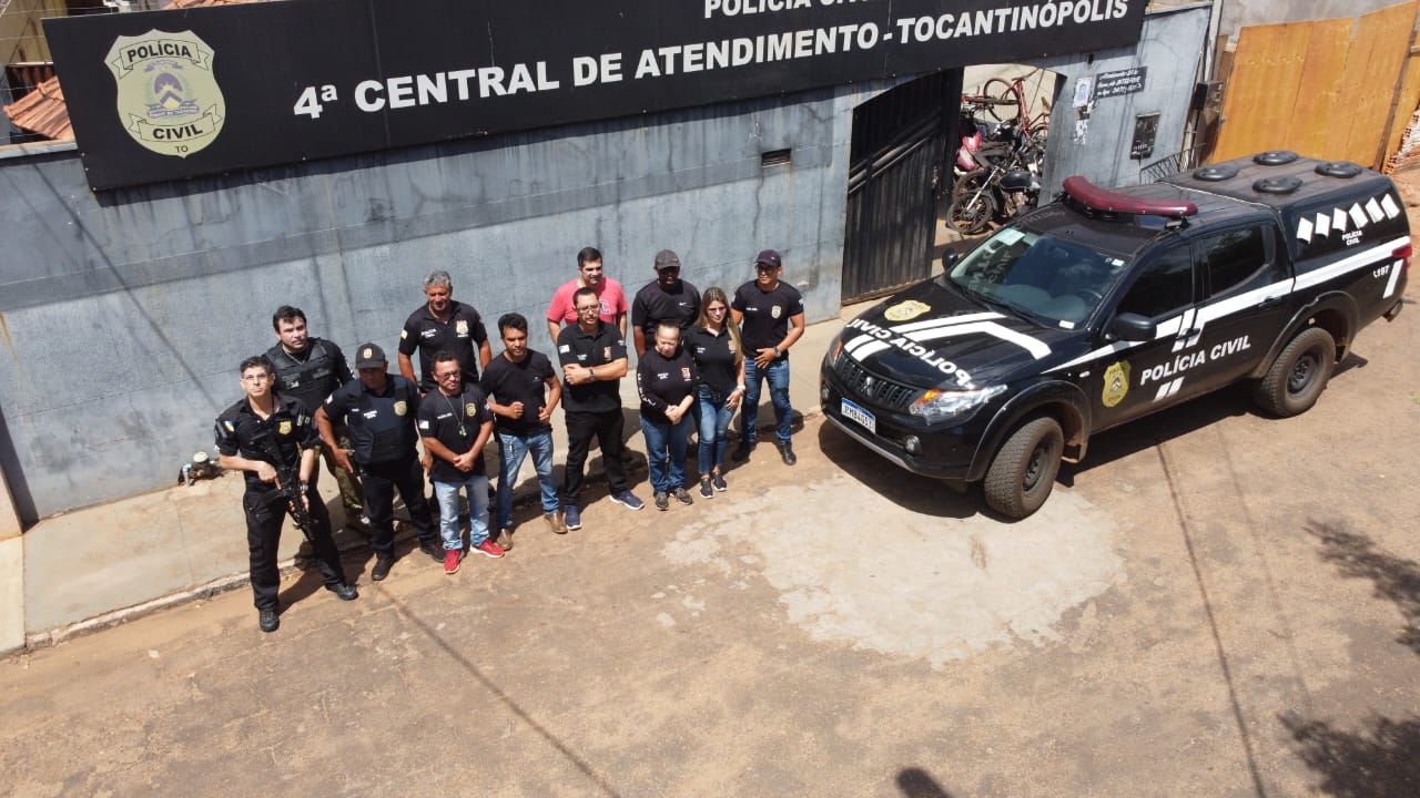 Polícia Civil prende casal com drogas durante operação contra o tráfico em três cidades do Tocantins