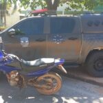 Polícia Militar recupera motocicleta roubada em São Valério da Natividade