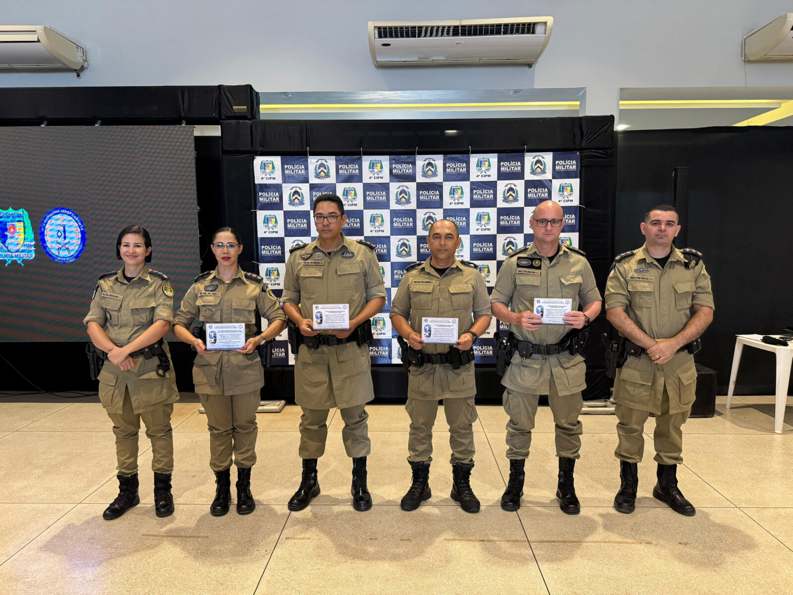 PMTO celebra 9 anos da 4ª CIPM em Lagoa da Confusão com entrega de medalhas de tempo de serviço