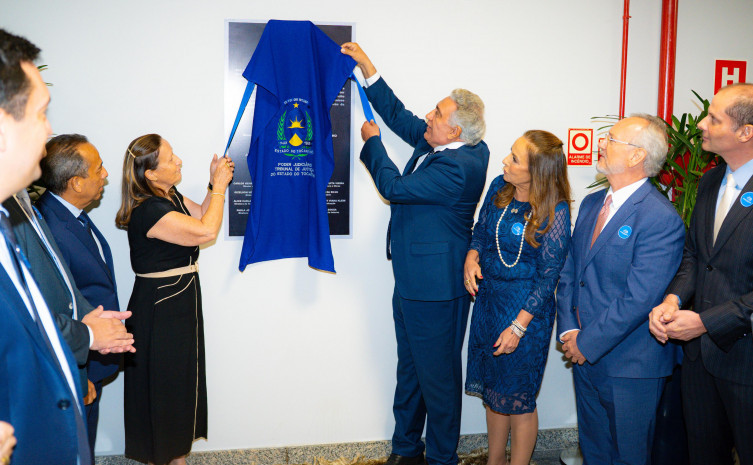 Governador Laurez Moreira participa da inauguração do novo Fórum da Comarca de Gurupi