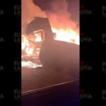 Caminhão pega fogo após grave acidente na TO-373 entre Araguaçu e Alvorada