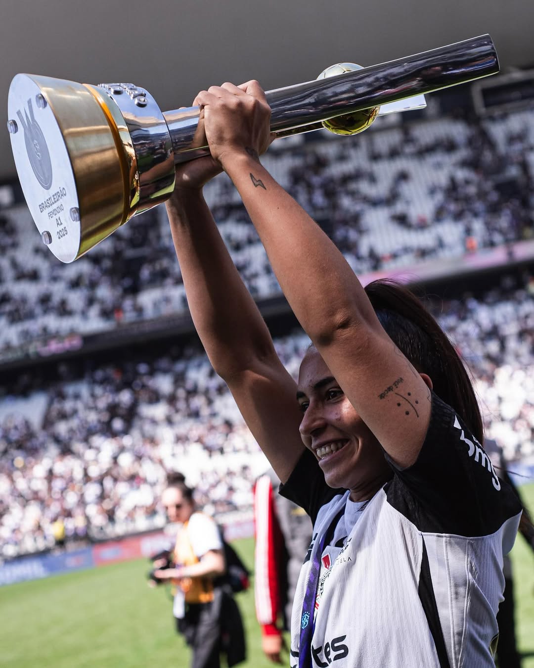 Tocantinense Marisa Nascimento conquista o Campeonato Brasileiro Feminino pelo Corinthians