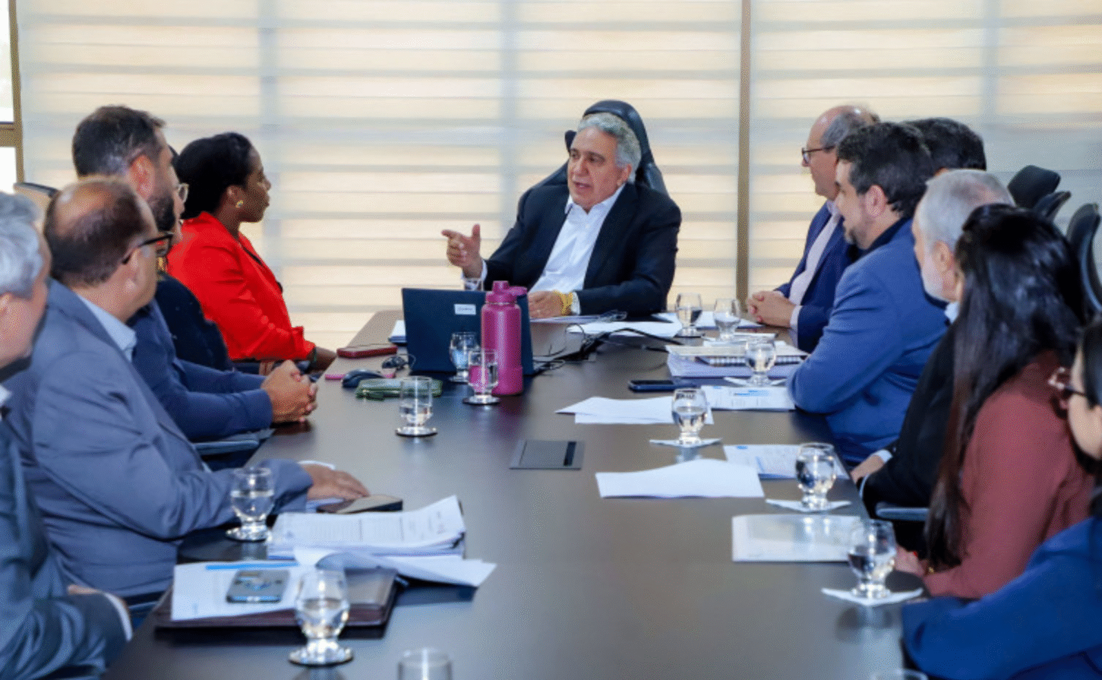 Governador Laurez Moreira recebe Banco Mundial para discutir avanços do Progestão/TO