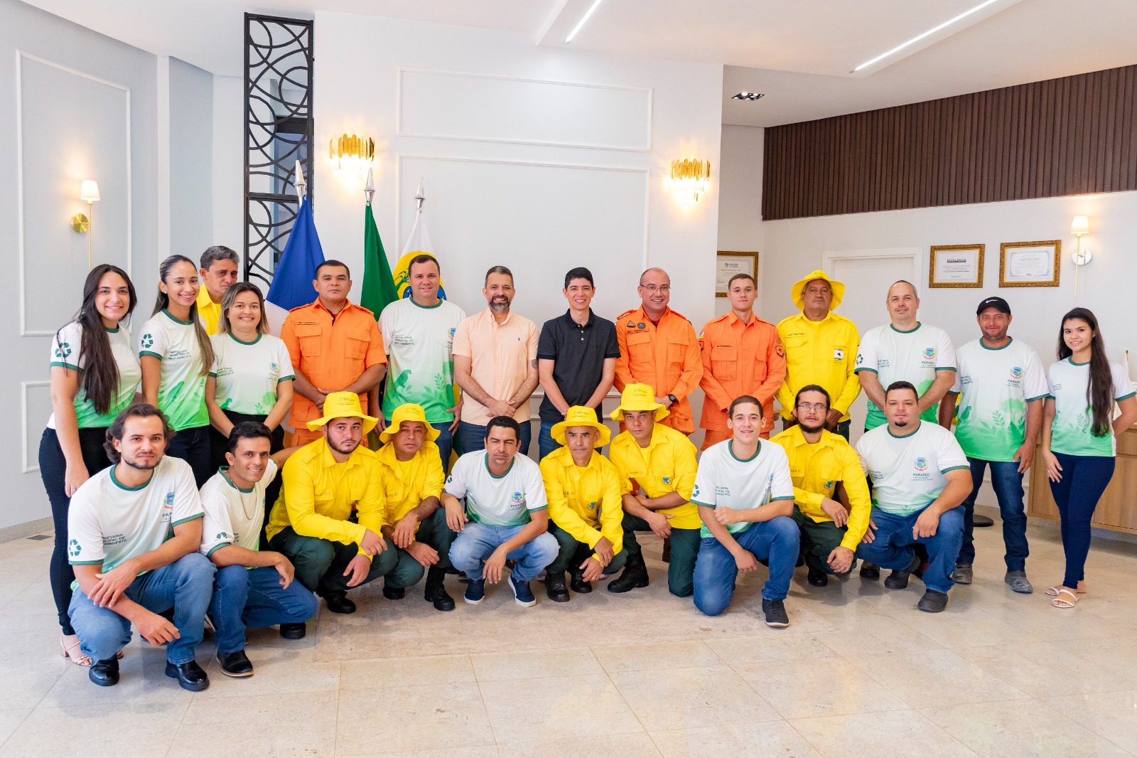 Paraíso do Tocantins entrega novos uniformes e EPIs para brigadistas de incêndios florestais
