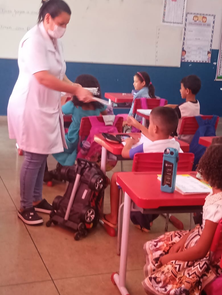 Lagoa da Confusão leva ações de prevenção em saúde bucal para crianças das escolas municipais