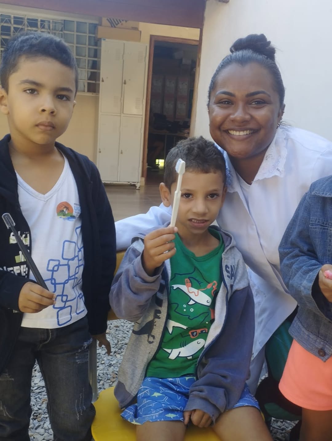 Lagoa da Confusão leva ações de prevenção em saúde bucal para crianças das escolas municipais
