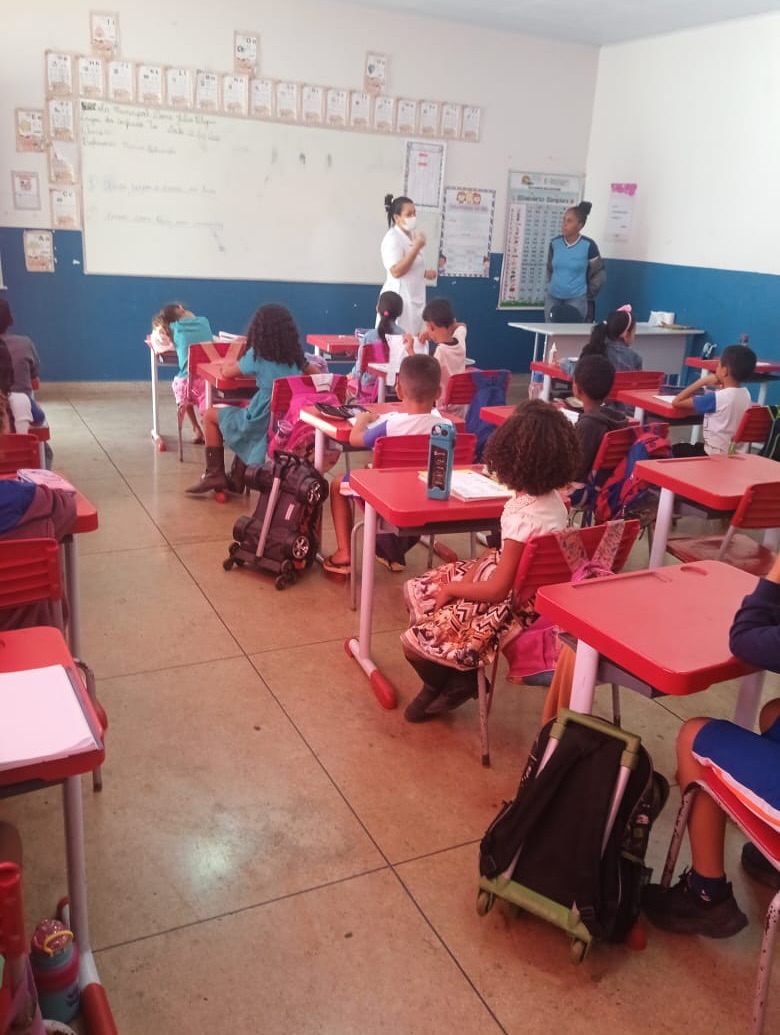 Lagoa da Confusão leva ações de prevenção em saúde bucal para crianças das escolas municipais
