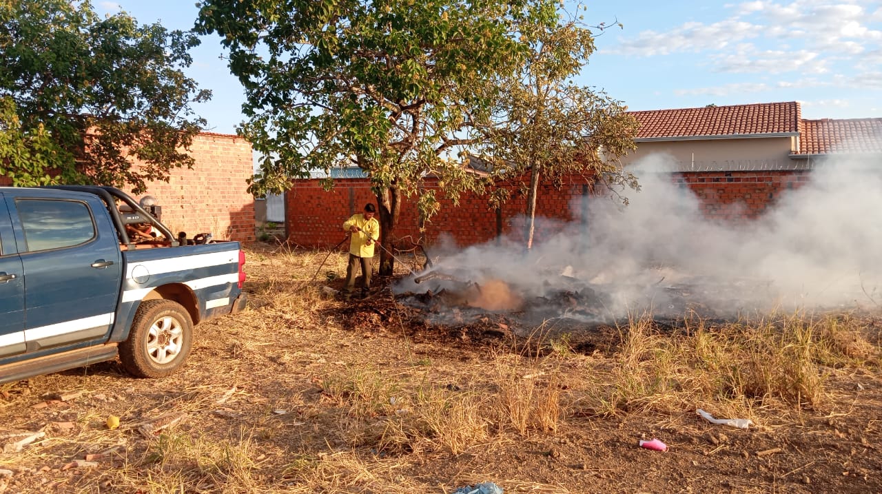 Prefeitura de Paraíso alerta para riscos de queimadas durante a estiagem