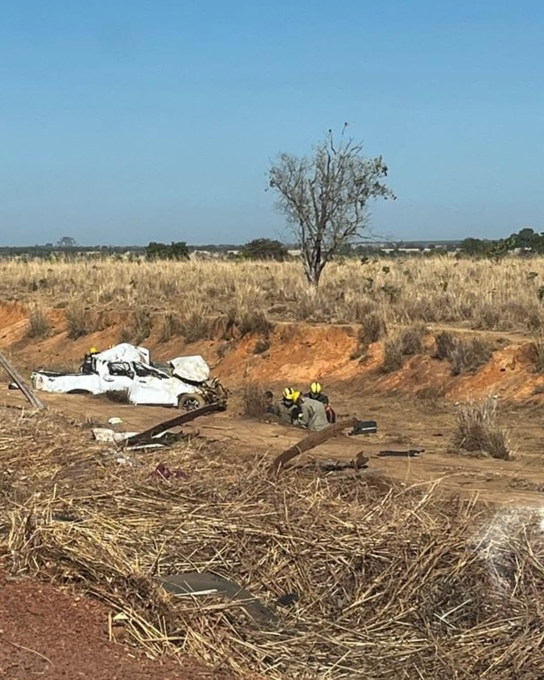 Grave acidente na GO-164 deixa três mortos da mesma família, todos residentes de Gurupi, o acidente ocorreu em São Miguel do Araguaia