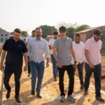 Prefeito de Paraíso, Celso Morais, vistoria obras de infraestrutura em diferentes regiões da cidade