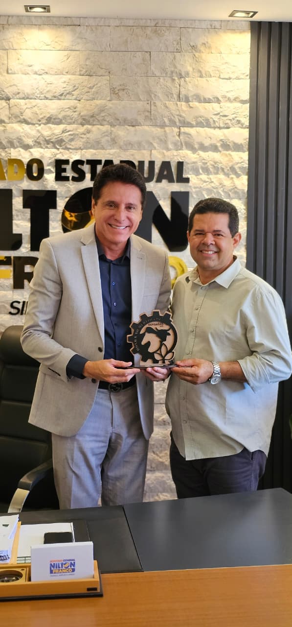 Deputado Nilton Franco recebe lideranças do Tocantins em agenda de diálogo e fortalecimento de parcerias