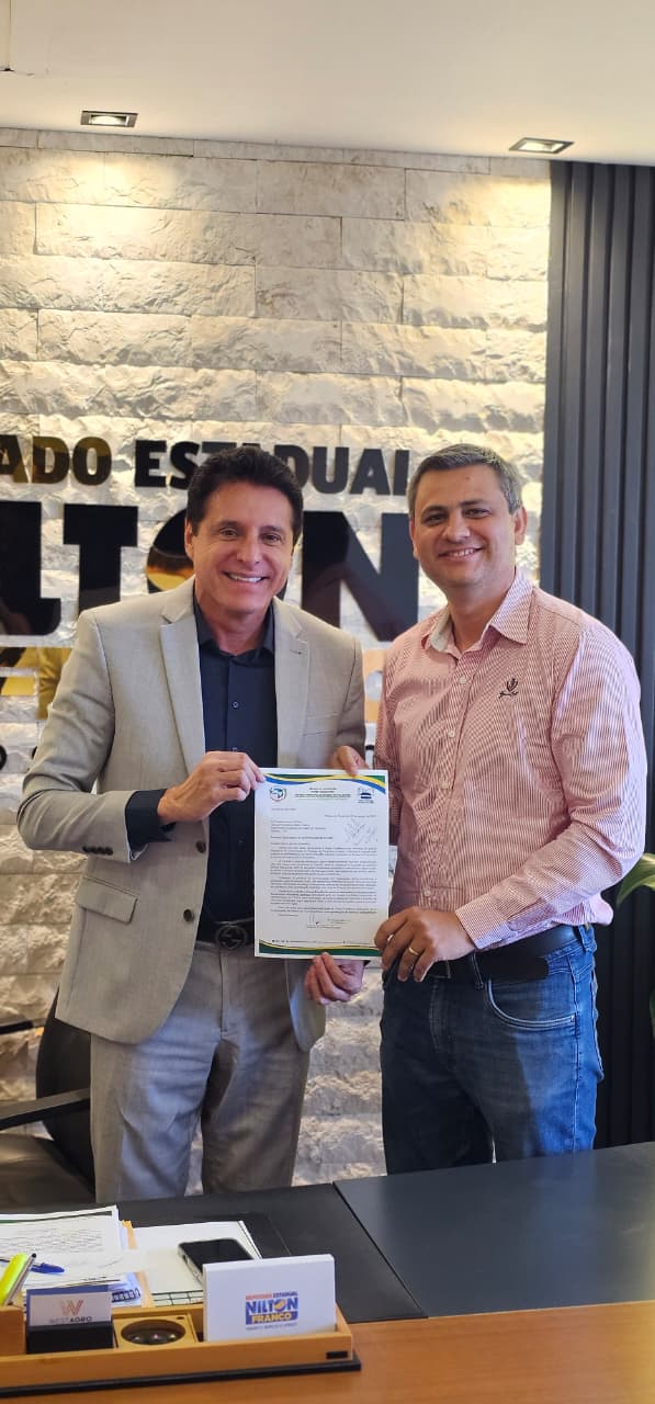 Deputado Nilton Franco recebe lideranças do Tocantins em agenda de diálogo e fortalecimento de parcerias