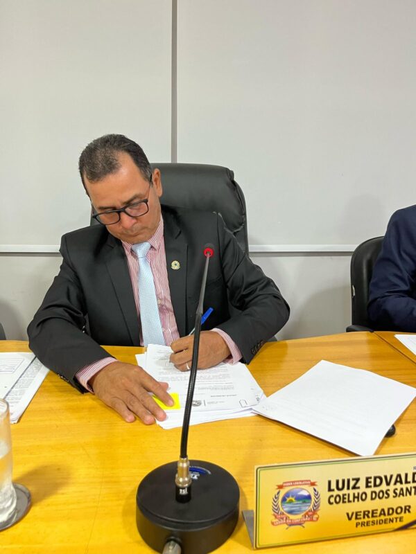 Vereador Luiz Edvaldo (Di) propõe atendimento cardiológico em unidades de saúde de Lagoa da Confusão