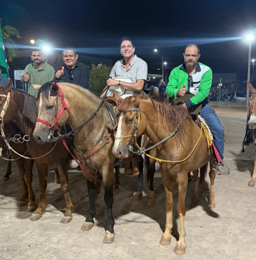 Deputado Nilton Franco prestigia Cavalgada Ecológica de Lagoa da Confusão Deputado Nilton Franco prestigia Cavalgada Ecológica de Lagoa da Confusão
