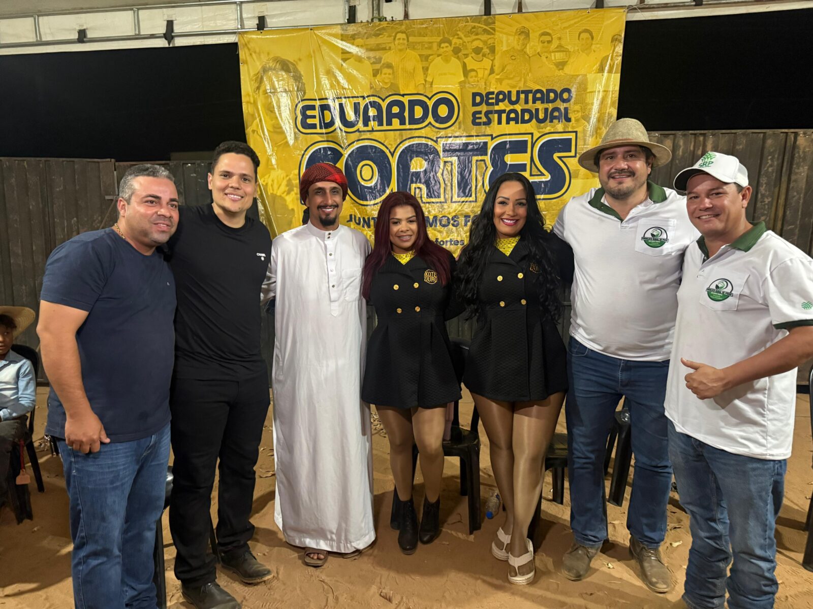 Cavalgada de Peixe cresce com apoio de Eduardo Fortes, show de xote e churrasco para a população