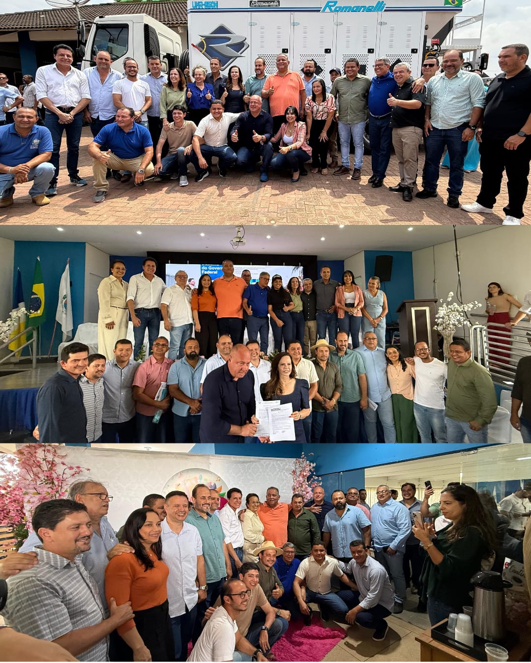 Deputado Nilton Franco participa de ato em Divinópolis e reforça compromisso com a região