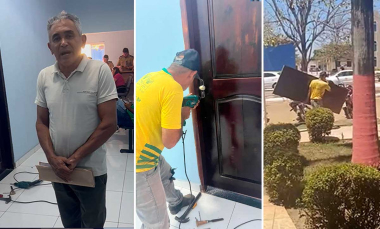 Crise política em Goiatins: disputa pela presidência da Câmara chega a troca de fechaduras e cadeados