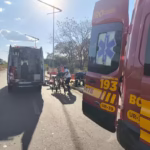 Motociclista sofre amputação da perna em grave acidente em Gurupi