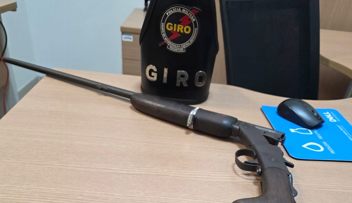 Polícia Militar prende idosa por estelionato e apreende arma de fogo em Porto Nacional