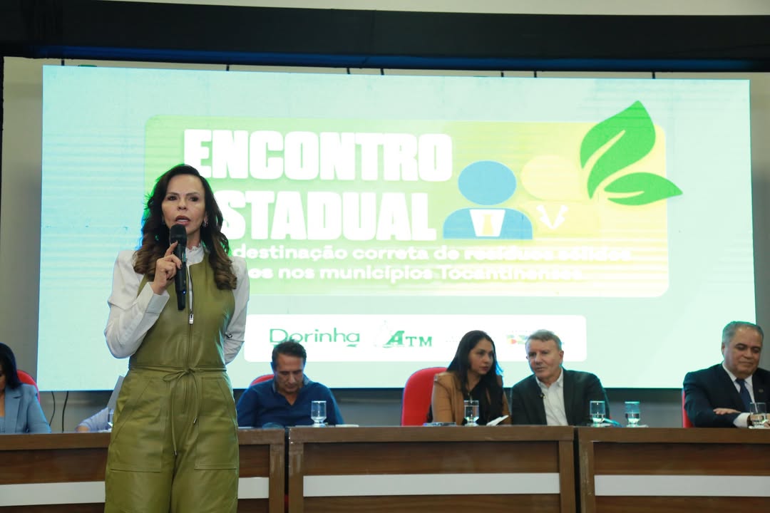 Senadora Dorinha Seabra abre encontro estadual sobre gestão de resíduos sólidos em Palmas
