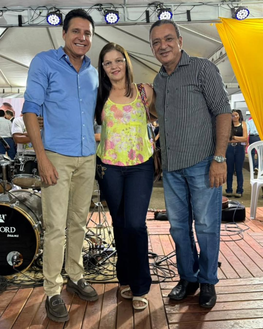 Deputado Nilton Franco prestigia abertura da FENEVA AGRO TECH 2025 em Paraíso do Tocantins