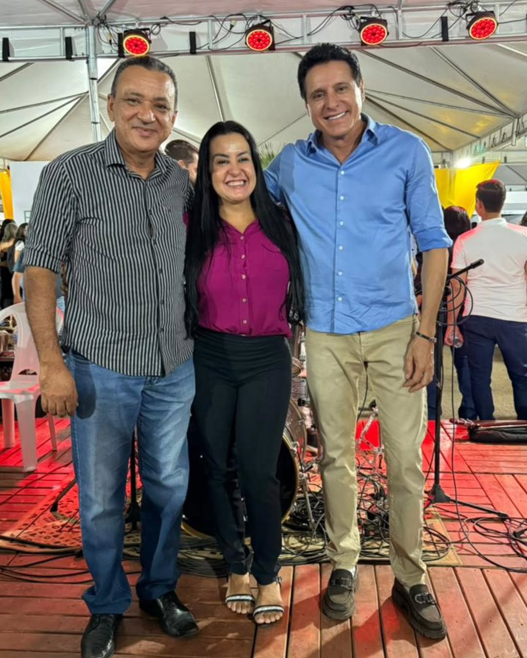 Deputado Nilton Franco prestigia abertura da FENEVA AGRO TECH 2025 em Paraíso do Tocantins