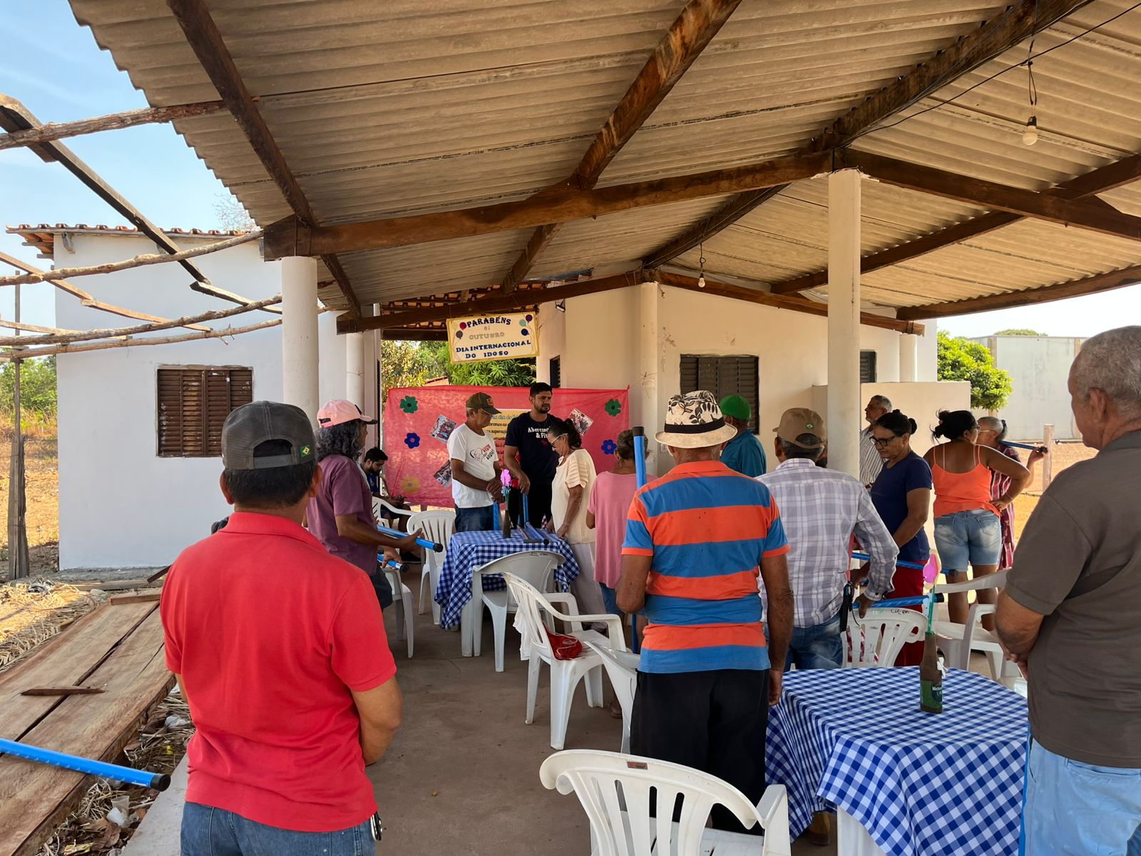 Santa Rita do Tocantins celebra o Dia Nacional do Idoso com manhã de atividades no Assentamento São Judas Tadeu
