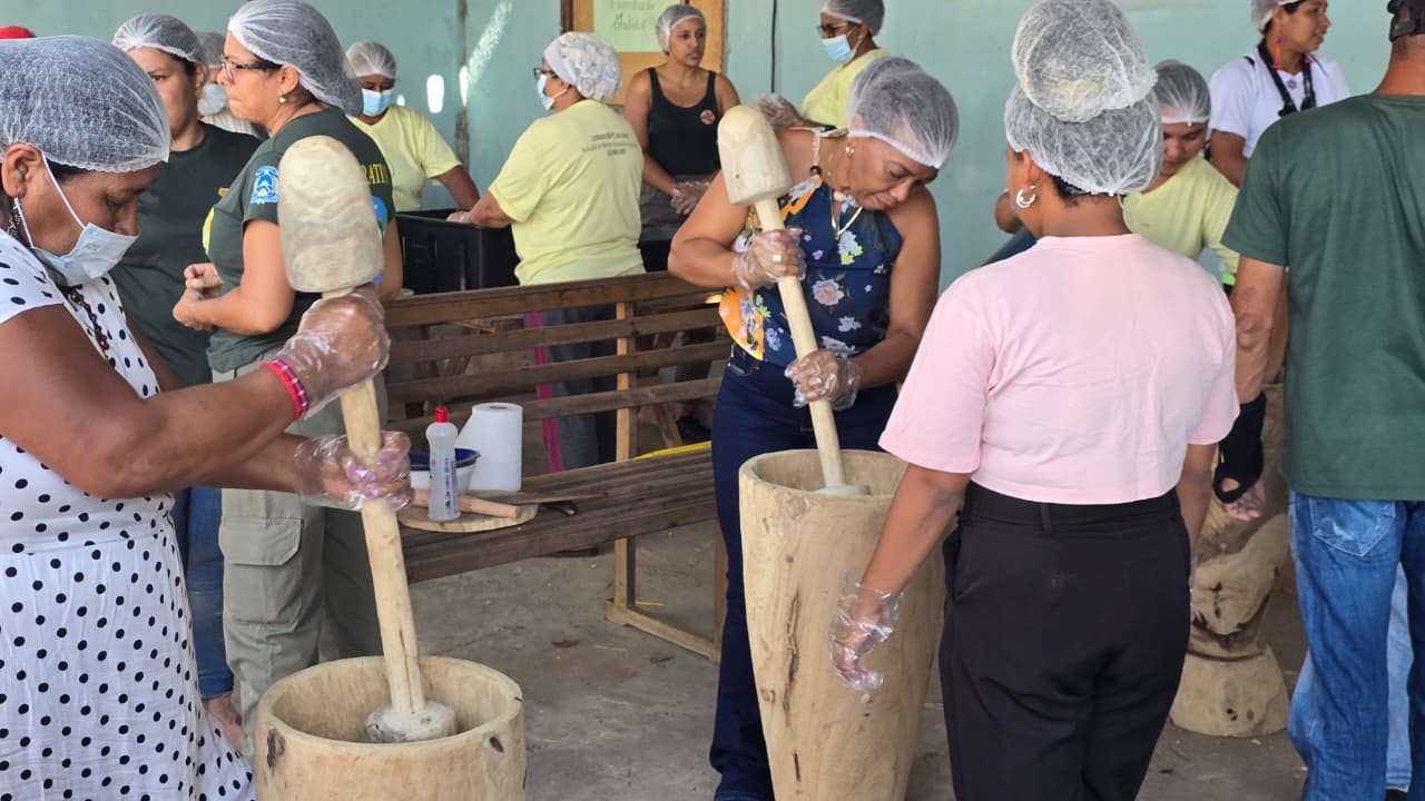 Farinhada de Jatobá em Caseara fortalece a cadeia do fruto e valoriza saberes tradicionais do Cerrado