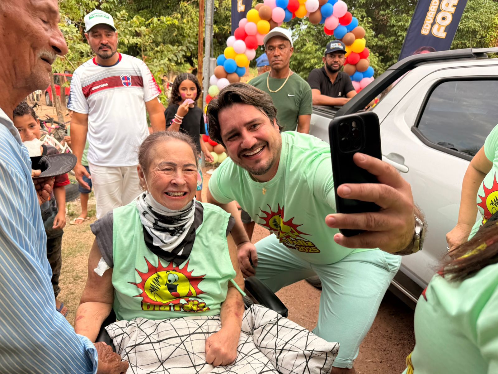 Eduardo Fortes leva alegria para mais de mil crianças no fim de semana dedicado à infância