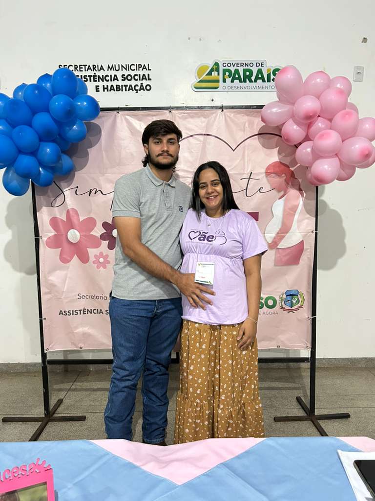 Prefeitura de Paraíso do Tocantins realiza “Dia do Grávido” e destaca importância da paternidade ativa no projeto Simplesmente Mãe