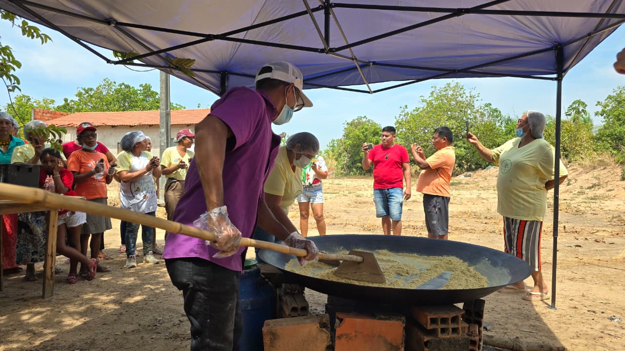 Farinhada de Jatobá em Caseara fortalece a cadeia do fruto e valoriza saberes tradicionais do Cerrado