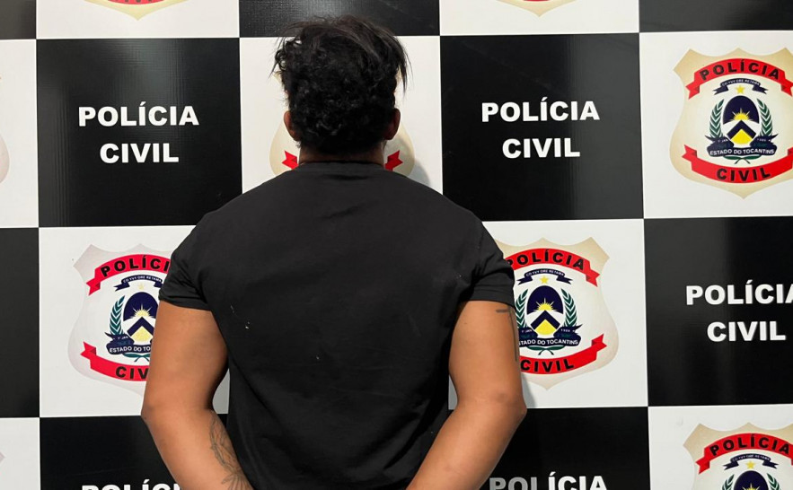 Polícia Civil prende em Palmas foragido da Justiça de Goiás investigado por furto