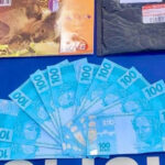 Polícia Militar apreende menor em Nova Rosalândia após receber encomenda com cédulas falsas