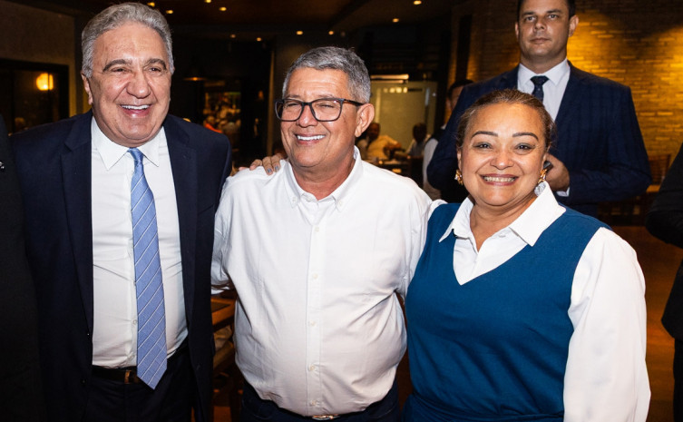 Governador Laurez Moreira participa de jantar com prefeitos promovido pela ATM em Brasília