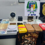 Polícia Civil e Militar prendem casal e apreendem 3,6 kg de cocaína em Pedro Afonso